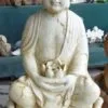 #2 Large Thai Lotus Buddha and Lotus Base (sandstone)