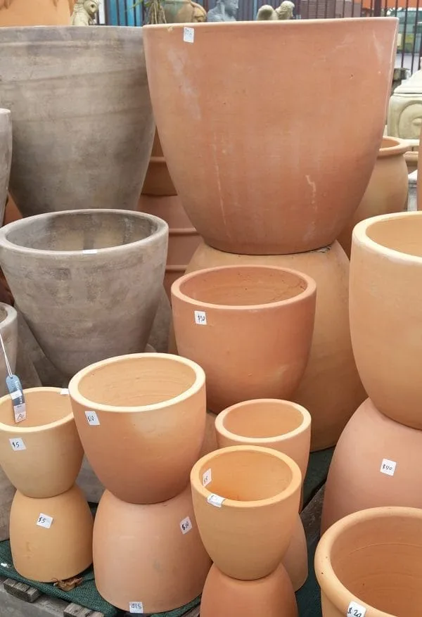 Terracotta Egg Pots