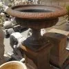 large jefferson urn and pedestal