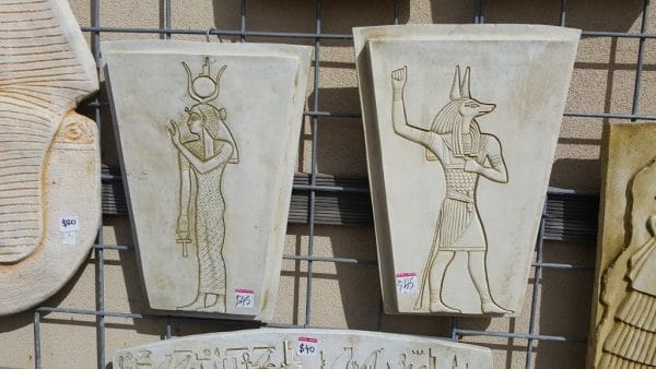 Jackal Headed Anubis Wall Plaque