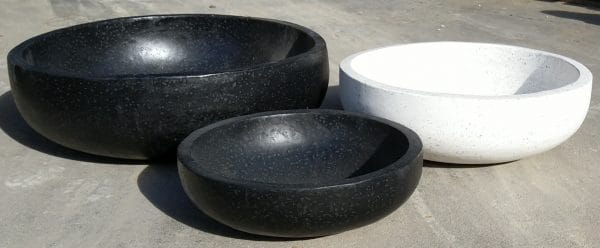 Black and White Terazzo Bowls