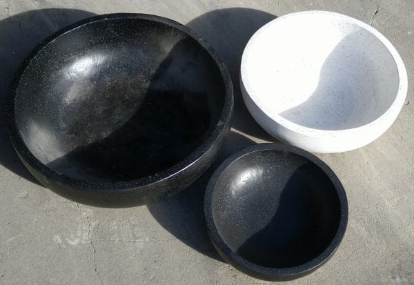 Black and White Terazzo Bowls