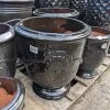 Provincial Urn Glazed Garden Pot - Image 4
