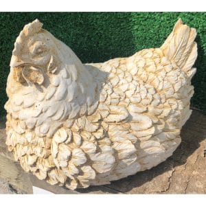 Chicken Concrete Statue