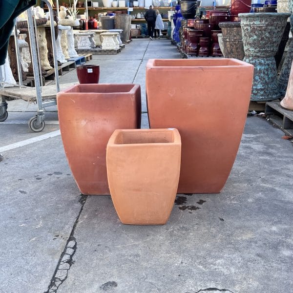 Milan Square Terracotta Pot