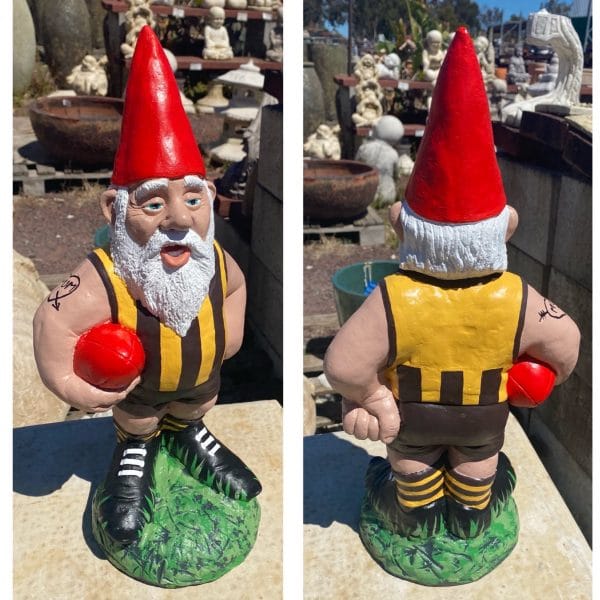 Footy Gnome Large Concrete Statue