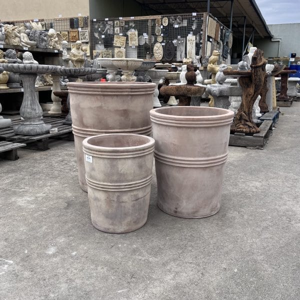 Band Pot/ Astra Planter Antique Terracotta Garden Planter