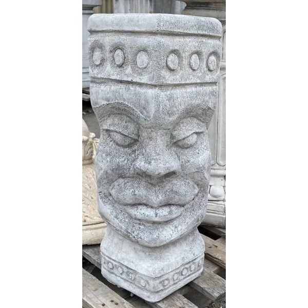 Island Head 1 Concrete Garden Statue