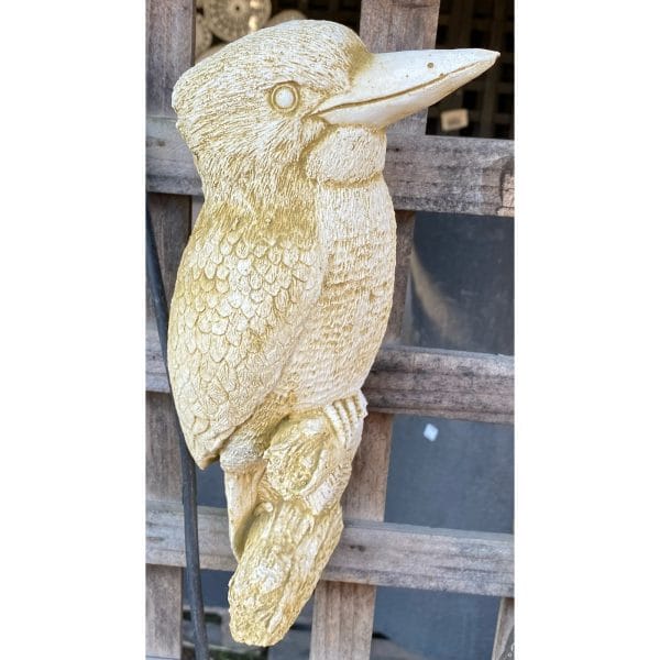 Kookaburra Concrete Wall Plaque