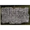 Egyptian Slaves Fishing Concrete Wall Plaque