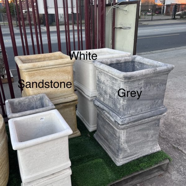 Concrete Square Planter Box Pot Large (1780)
