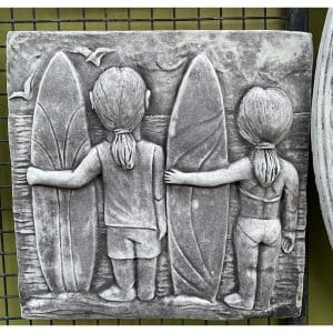 Surfies Concrete Wall Plaque