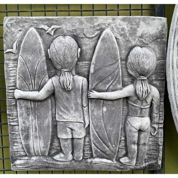 Surfies Concrete Wall Plaque