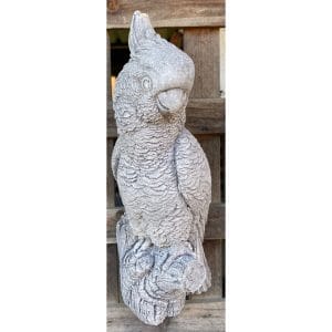 Cockatoo Concrete Wall Plaque