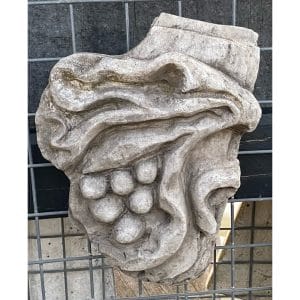 Grape Fragment Concrete Wall Plaque