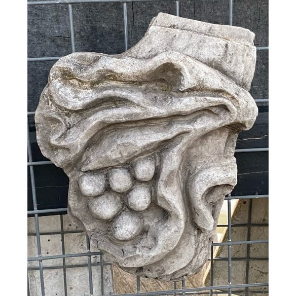 Grape Fragment Concrete Wall Plaque