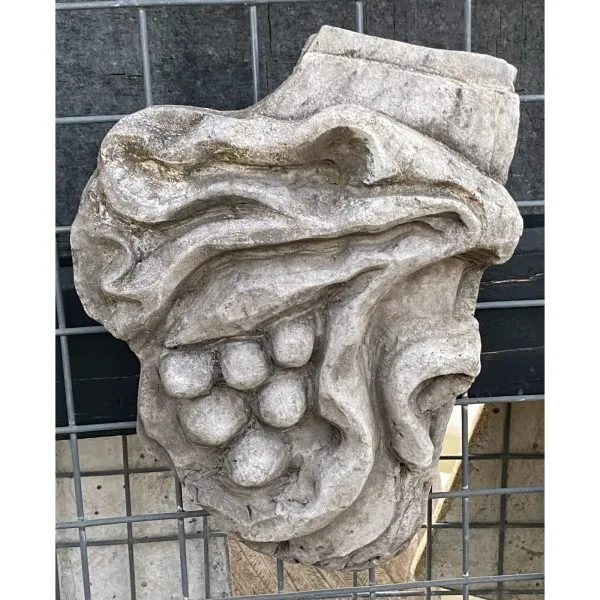 Grape Fragment Concrete Wall Plaque
