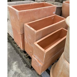 Euro Trough Terracotta Garden Planter Pot
