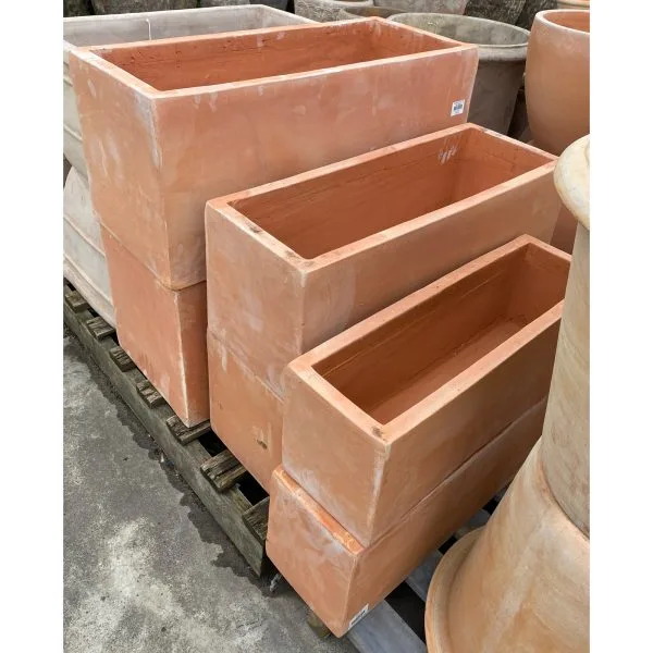 Euro Trough Terracotta Garden Planter Pot
