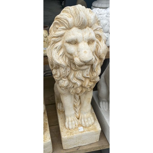 Entrance Lion Concrete Garden Statue 1145 - Image 2