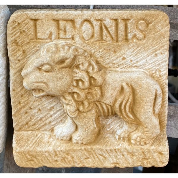 Leo Tile Concrete Wall Plaque