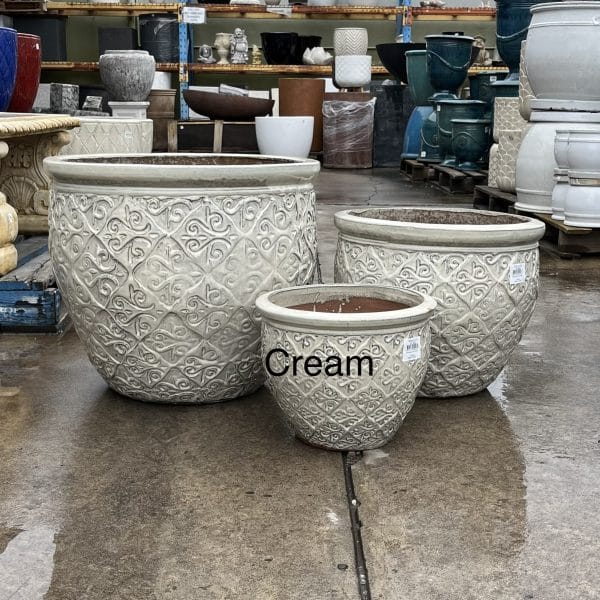 Bannerman Glazed Garden Pot - Image 6