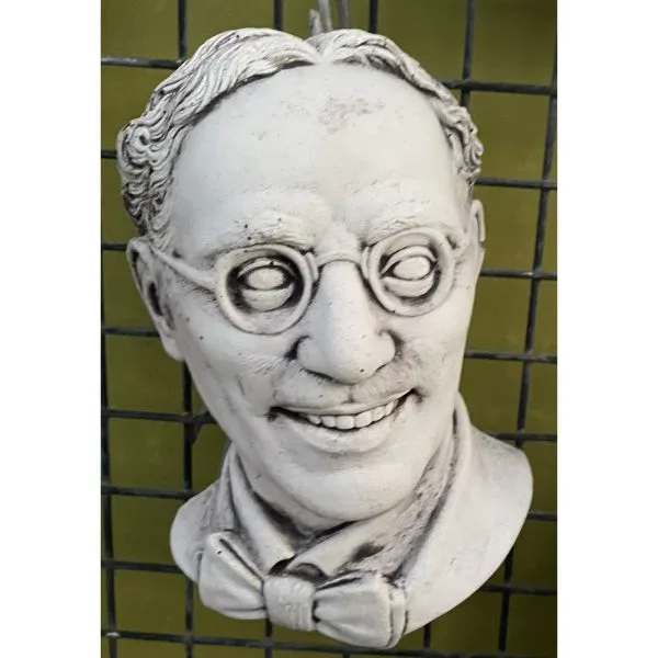 Groucho Marx Head Concrete Wall Plaque