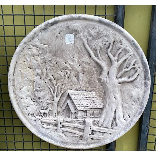 Bush Church Concrete Wall Plaque 0520