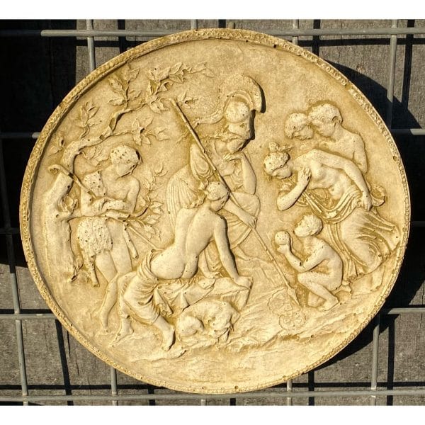 Athena Concrete Wall Plaque 9083