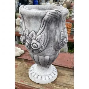 Tulip Concrete Urn
