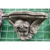 Angel Head Shelf / Bracket Medium Concrete Wall Plaque