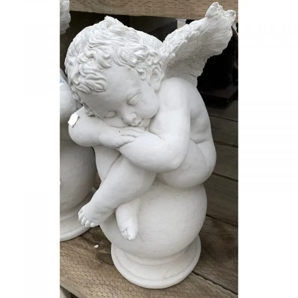 Angel on Ball Large Concrete Statue or Water Feature1232
