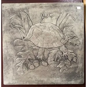 Turtle Concrete Wall Plaque