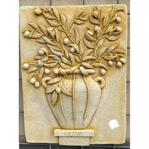 Olivia Concrete Wall Plaque 0502