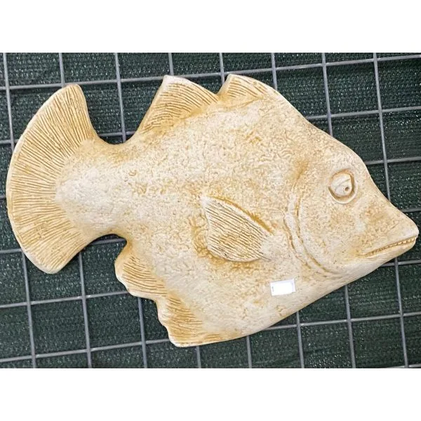 Fish 2 Concrete Wall Plaque 0569