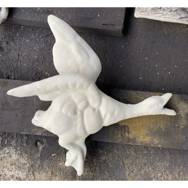 Flying Duck - Small Concrete Wall Plaque 0526