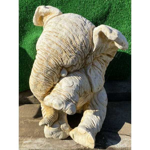 Elephant with Tear Concrete Statue 1068
