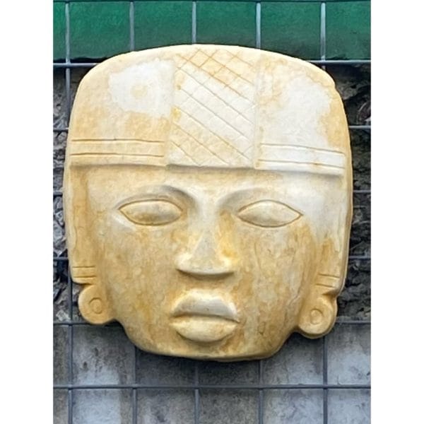 Inca Mask Concrete Wall Plaque 7312
