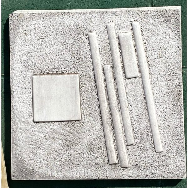 Abstract 2 Concrete Wall Plaque