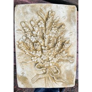 Lavender Concrete Wall Plaque 0428