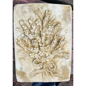 Lavender Concrete Wall Plaque 0428