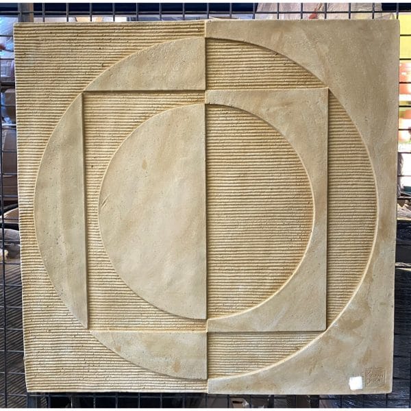 Eclipse Concrete Wall Plaque 9472