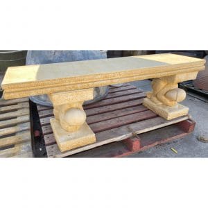 Kneeling Man Concrete Bench Seat 7800