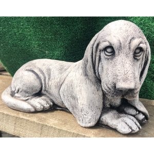 Basset Hound Large Concrete Dog Statue 0906