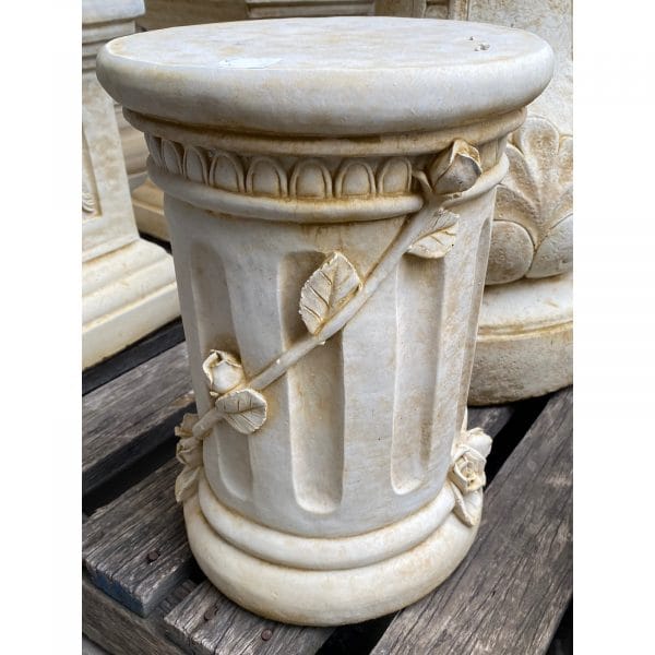 Rose Pedestal Short Concrete Plinth Stand 1813 - Image 2