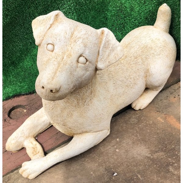 Jack Russell Dog Concrete Ornament 0031 - Image 2
