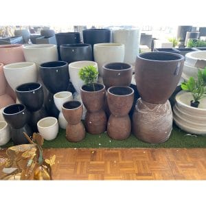 Modstone Montague Egg Lightweight Fibreglass Pot