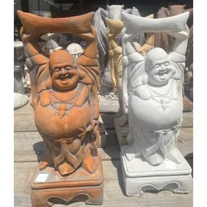 Nugget Buddha Concrete Statue 1413