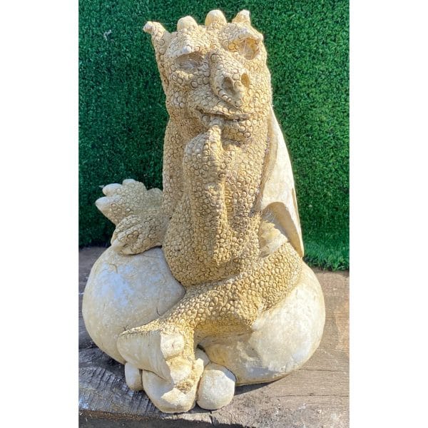 Baby Dragon Concrete Statues 9637