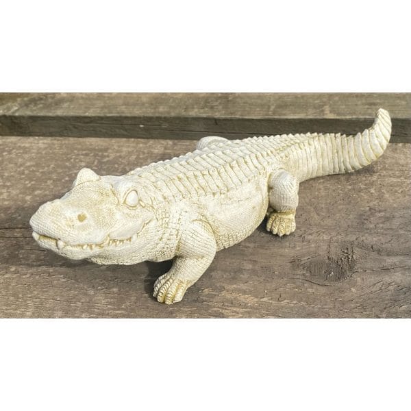 Crocodile Small Concrete Animal Statue (7429)